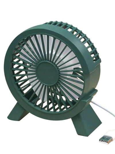 Stalinis mini ventiliatorius Nešiojamas aušinimas nešiojamiesiems kompiuteriams Tylus USB ventiliatorius namų biurui Lauko stovyklavimui Stiprus vėjas Aušintuvas oro prietaisai