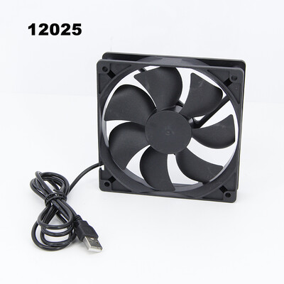 120x120x25mm 80x80x25mm 5010 9025 5V USB Power Cooling Case Ανεμιστήρας για δέκτη DVR Xbox TV Box Router L1