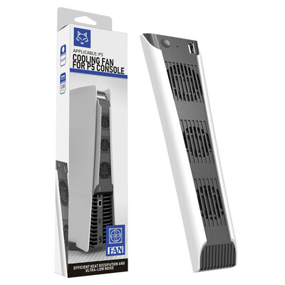 Pentru consola PS5 Ventilator Blu-ray din spate Gazdă externă Ventilator de răcire Radiatoare Răcitor cu suport vertical pentru Play Station Accesorii PS5