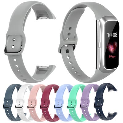 Puha szilikon szíj Samsung Galaxy Fit R370 Sport Smart karkötőszíj csere Samsung Galaxy Fit R370 készülékhez