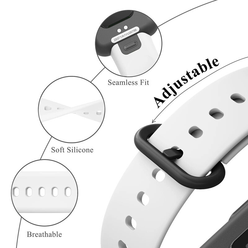 Silikona siksniņa Xiaomi mi Watch Lite/Redmi Watch Lite aproce priekš Xiaomi Mi Watch 2 Lite/Redmi Watch 2 Lite aproce