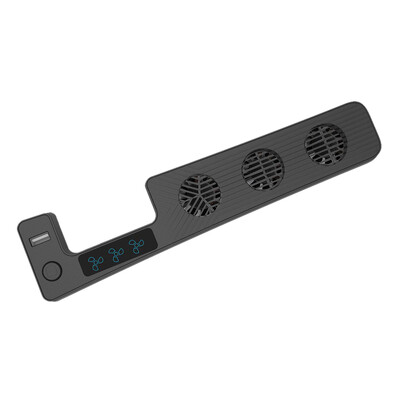 Ανεμιστήρας Ψύξης Αθόρυβο Αξεσουάρ παιχνιδιού Ψύξης Κονσόλα παιχνιδιών 9500 RPM Πίσω ανεμιστήρας ψύξης 3 Ρύθμιση ταχύτητας ανεμιστήρα για PS5 Slim Console