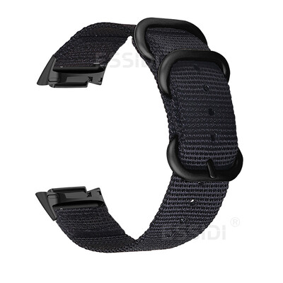 Sports Nylon Band Loop For Fitbit Charge 6 5 Ρολόι υφαντό βραχιόλι Αντικατάσταση καρπού για Fitbit Charge 5 6 λουρί