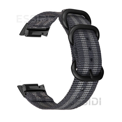 Sports Nylon Band Loop For Fitbit Charge 6 5 Ρολόι υφαντό βραχιόλι Αντικατάσταση καρπού για Fitbit Charge 5 6 λουρί