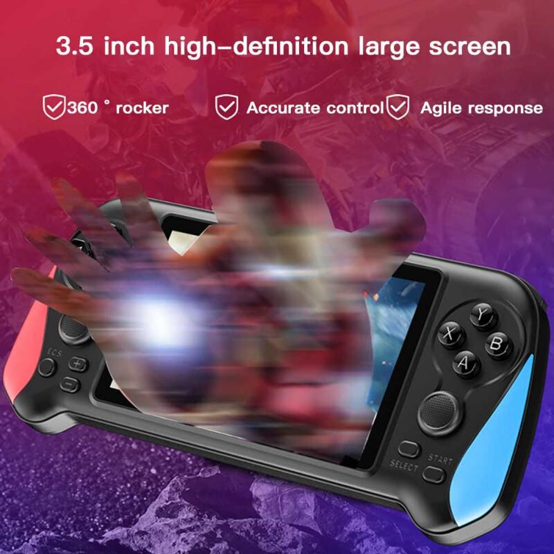 Q15 φορητή φορητή ρετρό κλασική ενσωματωμένη κονσόλα παιχνιδιών 14000 Dual Joystick Λειτουργία 3,5" Δώρο σύνδεσης τηλεόρασης οθόνης για παιδί