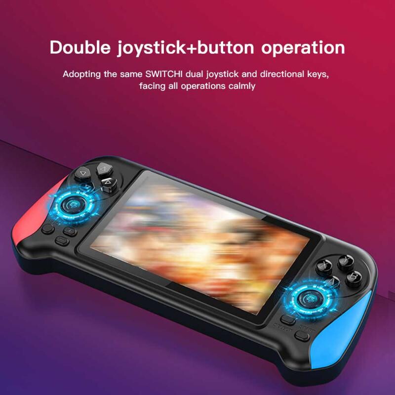 Q15 φορητή φορητή ρετρό κλασική ενσωματωμένη κονσόλα παιχνιδιών 14000 Dual Joystick Λειτουργία 3,5" Δώρο σύνδεσης τηλεόρασης οθόνης για παιδί