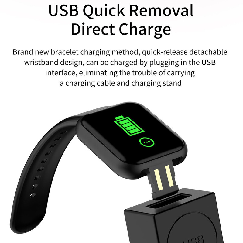 D20 Fitness Tracker Y68 nutikas käevõru Smartband pulsikell vererõhu Bluetoothiga ühilduvad nutikellad Androidile