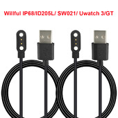 ID205L Καλώδιο φόρτισης ρολογιού USB Καλώδιο γρήγορης φόρτισης για Blackview R3 / R3 Pro/X2/X1/ Uwatch 3/Uwatch Ufit/ GT Magnetic