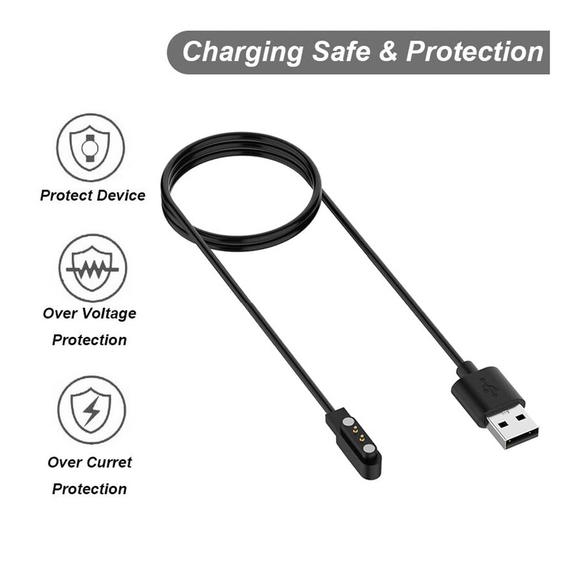 ID205L Καλώδιο φόρτισης ρολογιού USB Καλώδιο γρήγορης φόρτισης για Blackview R3 / R3 Pro/X2/X1/ Uwatch 3/Uwatch Ufit/ GT Magnetic