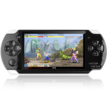 PSP 3000 X6 Consola 12 Τύποι προσομοιωτών 10000 Arcade Games Retro Retro Arcade Console 4,3 ιντσών οθόνη Ips παιχνίδι βίντεο δώρο