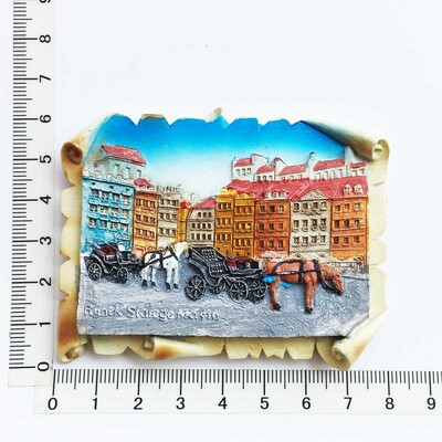 Europa Lenkija 3D šaldytuvo magnetai turizmo suvenyrai šaldytuvo magnetai lipdukų kolekcija rankdarbių dekoravimo straipsniai