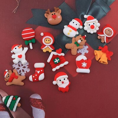 10 vnt Kalėdų papuošimo magnetinis animacinis filmas mielas kūrybingas dovana magnetinis magnetas šaldytuvo magnetizmas