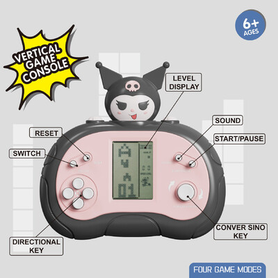 Stitch Mini Handheld κονσόλα παιχνιδιών Ενσωματωμένη 26 παιχνίδια Παιδική ηλικία Tetris Retro Player Παιχνιδομηχανικά παιδικά μαθητικά παιχνίδια