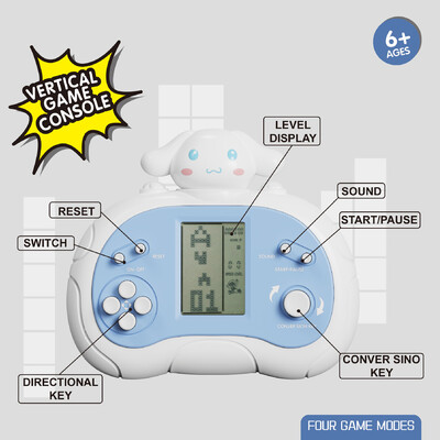 Stitch Mini Handheld κονσόλα παιχνιδιών Ενσωματωμένη 26 παιχνίδια Παιδική ηλικία Tetris Retro Player Παιχνιδομηχανικά παιδικά μαθητικά παιχνίδια