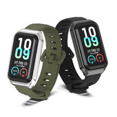 Dirželis „Amazfit Band 7“ išmaniojo laikrodžio silikoninė apyrankė, skirta „Amazfit“ 7 juostų apyrankei, vandeniui atspari pakaitinė laikrodžio apyrankė