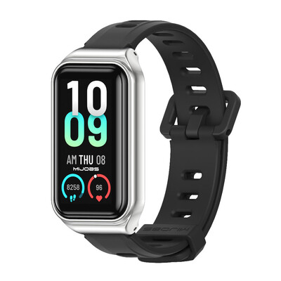 Dirželis „Amazfit Band 7“ išmaniojo laikrodžio silikoninė apyrankė, skirta „Amazfit“ 7 juostų apyrankei, vandeniui atspari pakaitinė laikrodžio apyrankė