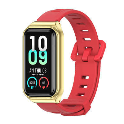 Dirželis „Amazfit Band 7“ išmaniojo laikrodžio silikoninė apyrankė, skirta „Amazfit“ 7 juostų apyrankei, vandeniui atspari pakaitinė laikrodžio apyrankė