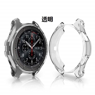 Husa de protectie pentru Samsung Galaxy Watch 46mm 42mm Carcasa de protectie pentru cadru Carcasa moale TPU pentru Samsung Smart Watch 46mm/42mm