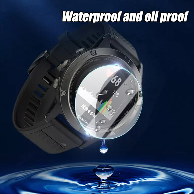 5-1 τμχ Προστατευτικές μεμβράνες Tempered Glass για Garmin Tactix 7 Amoled HD Full Coverage Hardness Screen Protector for Tactix 7 Amoled