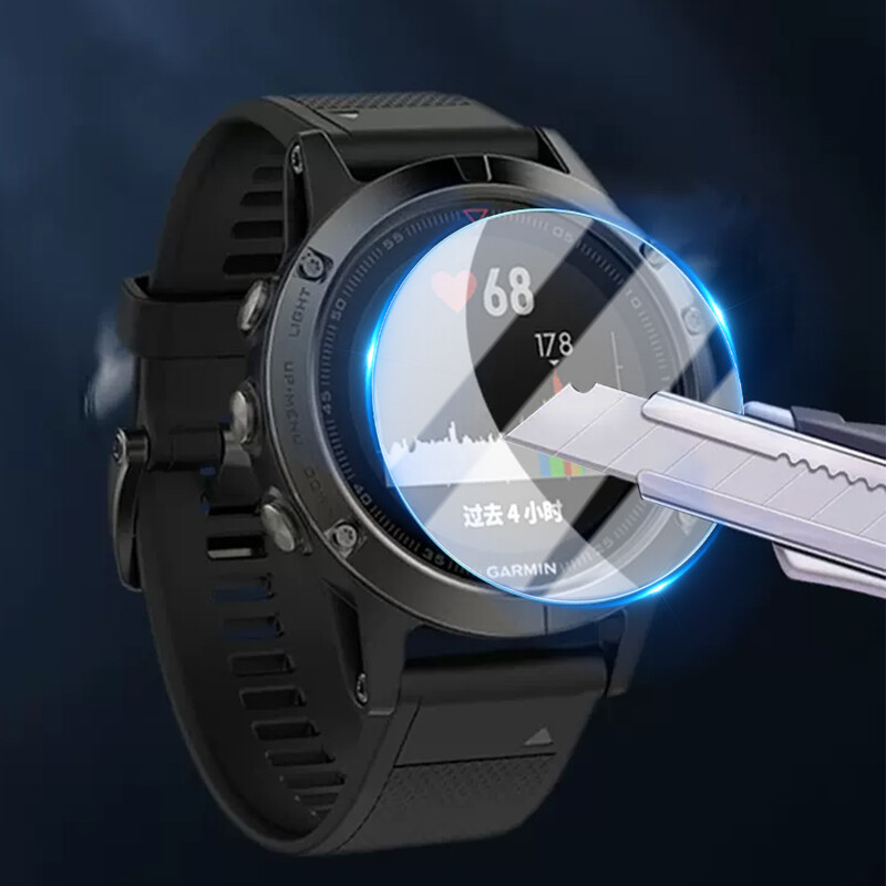 5-1 τμχ Προστατευτικές μεμβράνες Tempered Glass για Garmin Tactix 7 Amoled HD Full Coverage Hardness Screen Protector for Tactix 7 Amoled