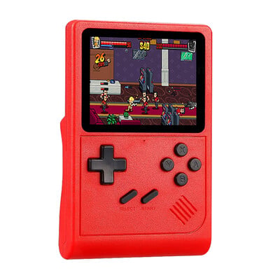 Vrecková herná konzola GB300 Vstavaný 8G 3,0-palcový televízor Retro herná konzola 6000+ hier AV výstup 800mAh pre deti a dospelých