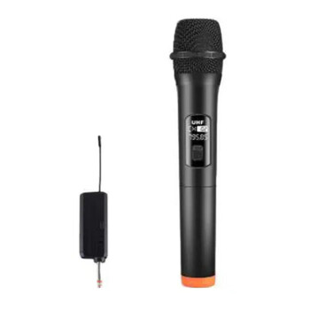 Επαναφορτιζόμενο ασύρματο μικρόφωνο UHF Dynamic Handheld Mic Karaoke For Wedding Club Wireless microphone set