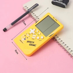 Nova mini prijenosna retro ručna konzola, dječja klasična džepna nostalgična igra BRICK Game Machine Obrazovne igračke Puzzle Game