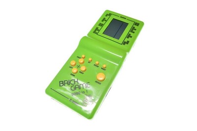 Kézi játékgép téglajáték gyerekeknek játékkonzol Kézi játéklejátszók Elektronikus játék gyerekeknek örömjátékok klasszikus lejátszó