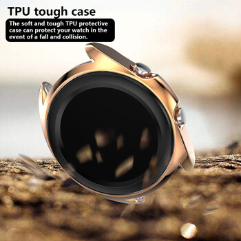 Покритие TPU Case Bumper за Samsung Galaxy Watch 3 45mm 41mm Защитно покритие за Samsung 3 Smartwatch Protector Frame Shell