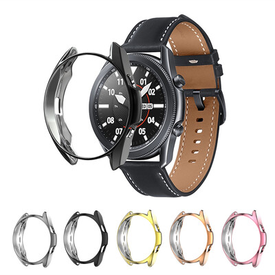 Επενδυτικός προφυλακτήρας TPU Case Για Samsung Galaxy Watch 3 45mm 41mm Προστατευτικό κάλυμμα Για Samsung 3 Smartwatch Protector Frame Shell
