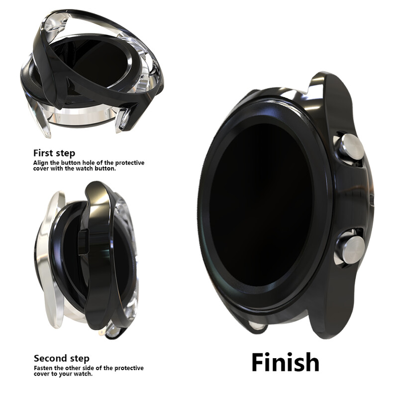 Carcasa de protectie TPU pentru Samsung Galaxy Watch 3 45mm 41mm Husa de protectie pentru Samsung 3 Carcasa de protectie pentru Smartwatch