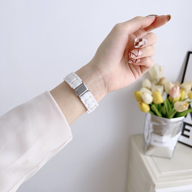 Gyanta szíj Huawei Band 9 7 8 okosóra tok csere karkötő karkötő Honor Band 7 6 Huawei Band 9 7 8 szíjhoz