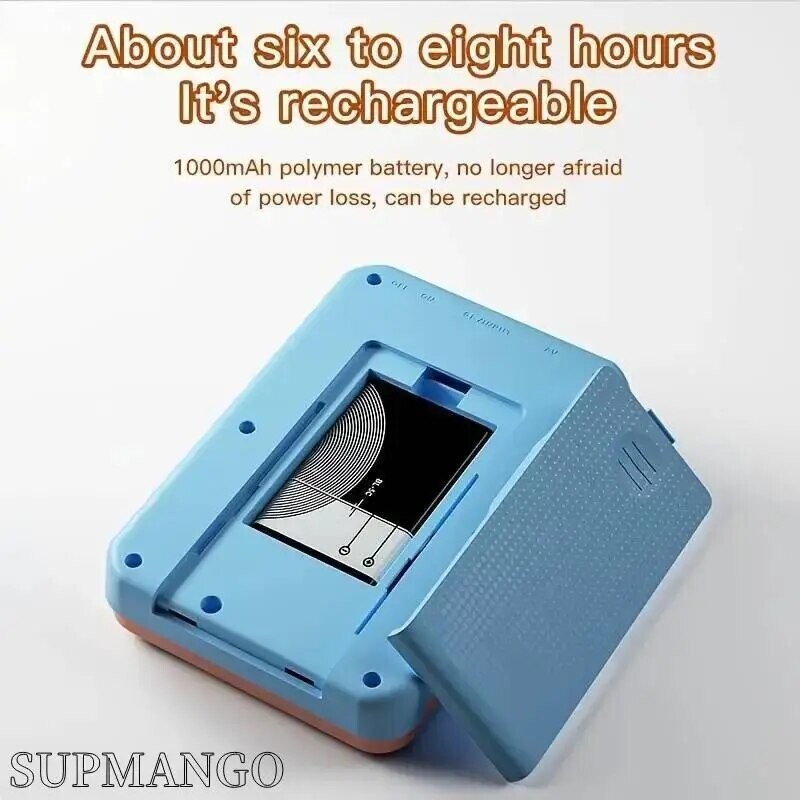 500 Games Mini kézi játékkonzol, beépített klasszikus retro G5 lejátszó Támogatás TV-kimenet játékvezérlővel gyerekeknek, felnőtteknek karácsonyi ajándék