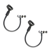 2 db Mikrofon állvány Hordozható tömlős mikrofon tároló állványok kar gém Cell univerzális kapcsok C-típusú polcok Állvány