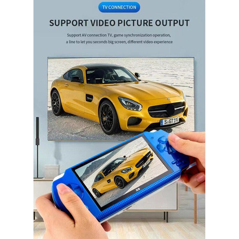 Ručna prijenosna konzola za retro videoigre Videoigre Arcade Player za djecu Mini Machine Emulator Retrogame Gaming Station