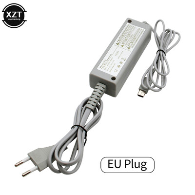 Kintamosios srovės įkroviklio adapteris, skirtas Nintendo Wii U žaidimų pulto valdiklio vairasvirtei JAV/ES kištukas 100-240V namų sieninis maitinimo šaltinis, skirtas WiiU Pad