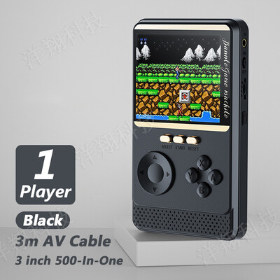 2 az 1-ben Q18 játékkonzol 6000Mah powerbank kézi játéklejátszók gépi konzol 500 klasszikus játékok 3 hüvelykes HD LCD képernyő