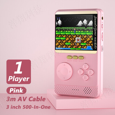 2 az 1-ben Q18 játékkonzol 6000Mah powerbank kézi játéklejátszók gépi konzol 500 klasszikus játékok 3 hüvelykes HD LCD képernyő