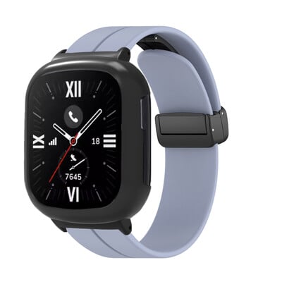 Magnetický silikónový remienok pre Honor Watch 4, náhradný náramok, remienok + puzdro pre Huawei Honor Watch 4, príslušenstvo