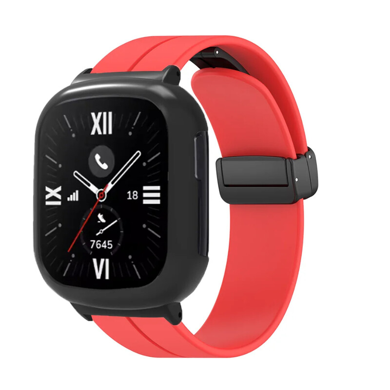 Magnetický silikónový remienok pre Honor Watch 4, náhradný náramok, remienok + puzdro pre Huawei Honor Watch 4, príslušenstvo