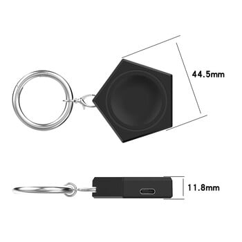 Ново преносимо мини зарядно за Samsung Galaxy Watch FE/ 7 & Watch 3/4/5 6 Keychain Micro & Type-C Travel Charging Dock Active 1/2