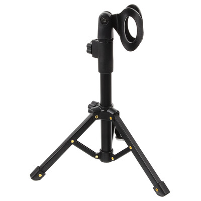 Stalo mikrofono stovas Mikrofono atrama Stalinio kompiuterio grindų podcast Ištraukiamas teleskopinis laikiklis