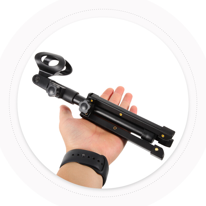 Stalo mikrofono stovas Mikrofono atrama Stalinio kompiuterio grindų podcast Ištraukiamas teleskopinis laikiklis