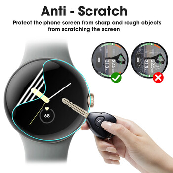 Φιλμ Hydrogel 1-10PCS για Google Pixel Watch 1/2 Smartwatch Clear Slim Soft Screen Protector TPU Films Not Glass