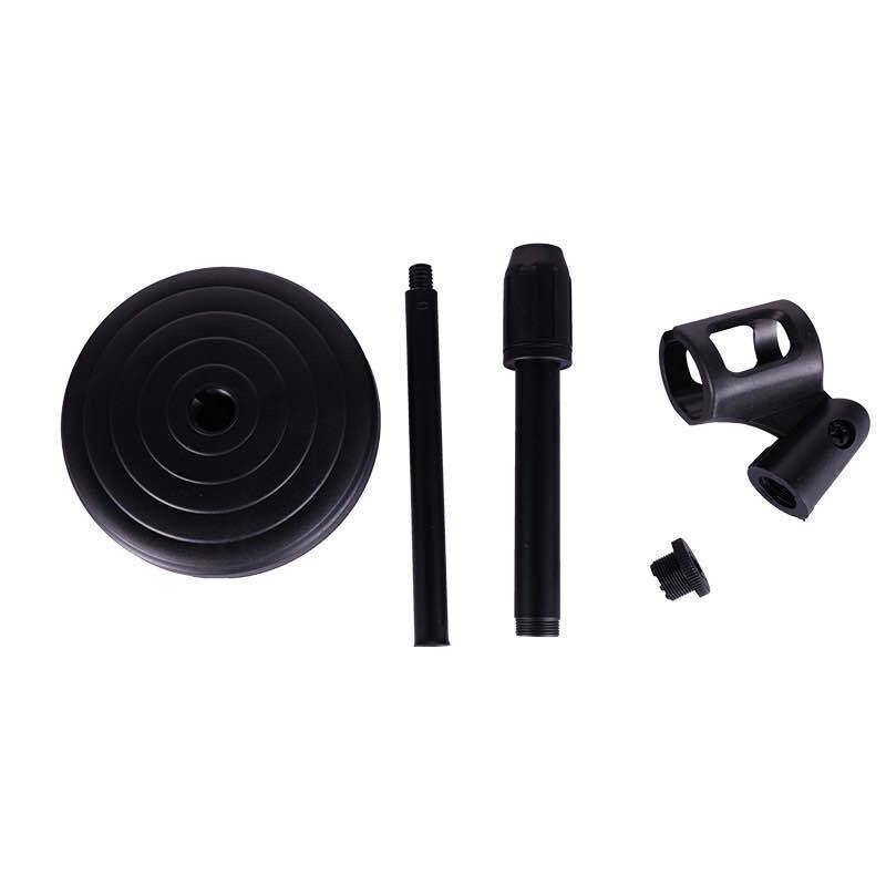 1 db mikrofonos behúzható asztali állvány asztali lemezes mikrofonállvány Élő közvetítés asztali állvány mikrofoncsipesz