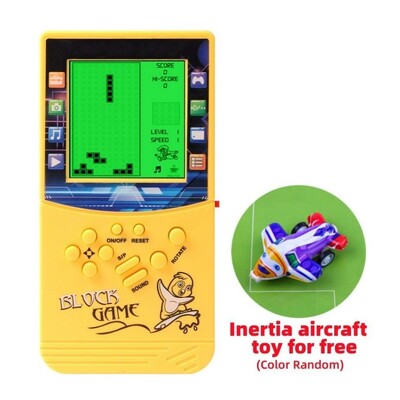 Πράσινο φως μεγάλη οθόνη Τούβλο κονσόλα παιχνιδιών ενσωματωμένο μπλοκ παζλ 999 σε 1 δωμάτιο παιχνιδιών/εξωτερικό δωμάτιο/παιδιά συνεργάτη ταξιδιού