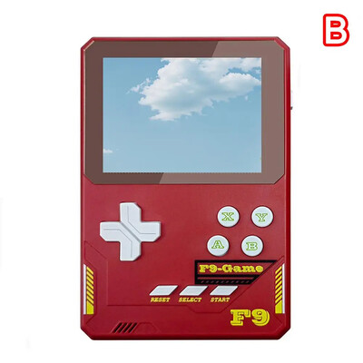 Pentru Consola de jocuri portabilă F9 HD Ecran color de 3,5 inci Dispozitiv de putere clasic Dispozitiv retro Gaming portabil 500 în 1 Consolă bancară