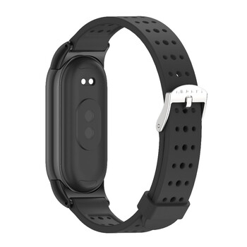 Βραχιόλι ρολογιού σιλικόνης για Mi Band 8 λουράκι για Xiaomi Smart Band 8 Αντικατάσταση αδιάβροχο Smartwatch για Xiaomi Miband 8 Correa