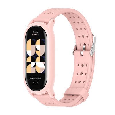 Brățară de ceas din silicon pentru curea Mi Band 8 pentru Xiaomi Smart Band 8 Înlocuire de ceas inteligent impermeabil pentru Xiaomi Miband 8 Correa