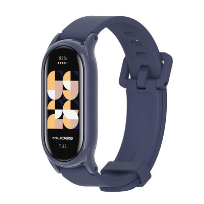 Brățară de ceas din silicon pentru curea Mi Band 8 pentru Xiaomi Smart Band 8 Înlocuire de ceas inteligent impermeabil pentru Xiaomi Miband 8 Correa